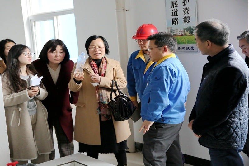 2019年3月8日，时任浙江省水利厅水资源管理处副调研员沈仁英莅临银河官方入口(中国)最新官网入口调研指导