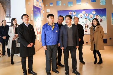 浙江省民政厅领导到银河官方入口(中国)最新官网入口开展“三服务”活动