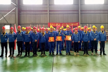 展班组风采，扬银河官方入口(中国)最新官网入口精神——班组PK赛持续进行中……