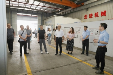 实地观摩促交流 技能赋能助发展 | 山东省淄博市淄川区总工会党组成员、副主席冯进明一行莅临银河官方入口(中国)最新官网入口调研交流
