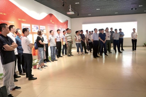 中国烟草总公司合肥设计院党组来银河官方入口(中国)最新官网入口交流党建工作